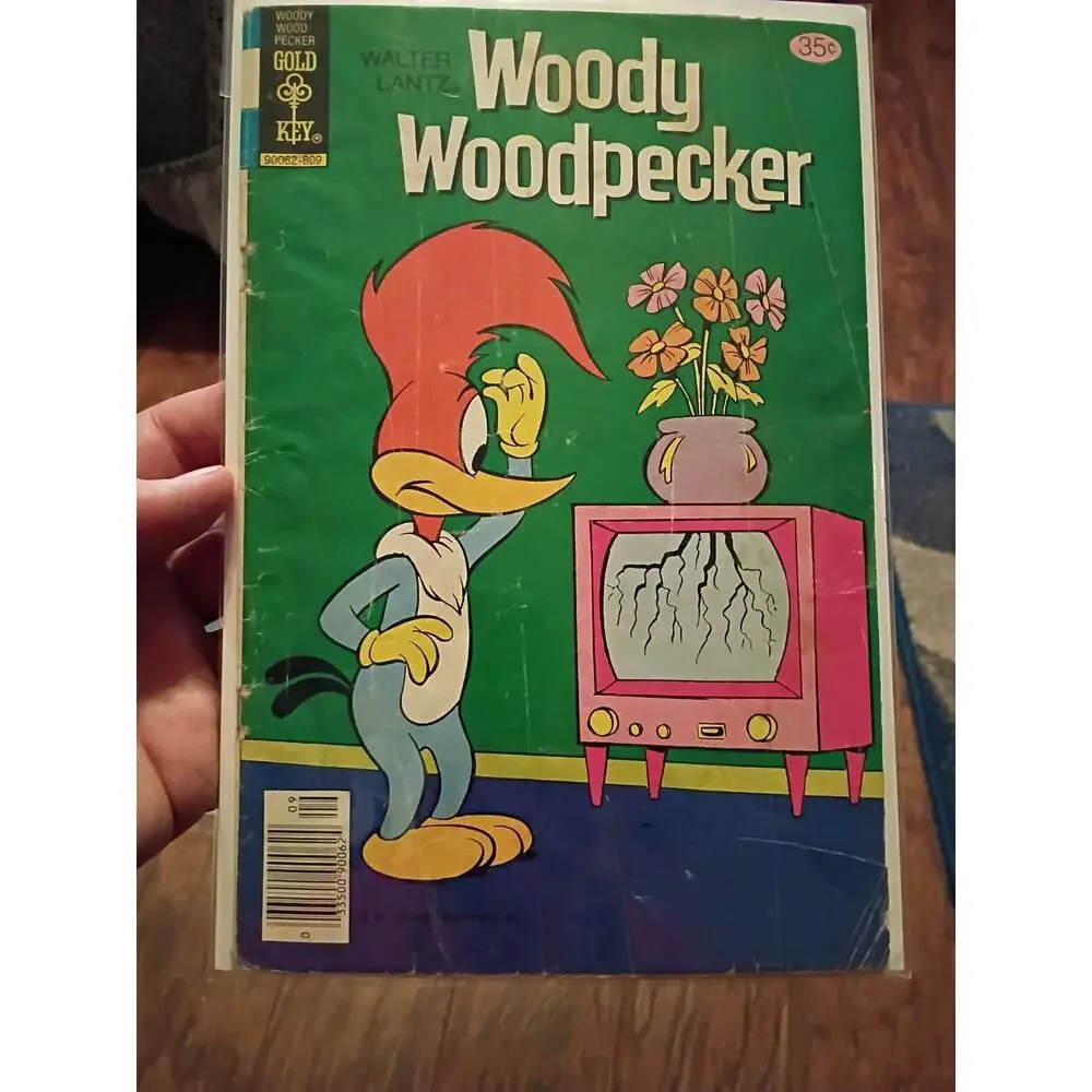 Lot Of 6 Whitman And Gold Key Comics Disney Hanna Barbera Mickey Goofy Low/Mid